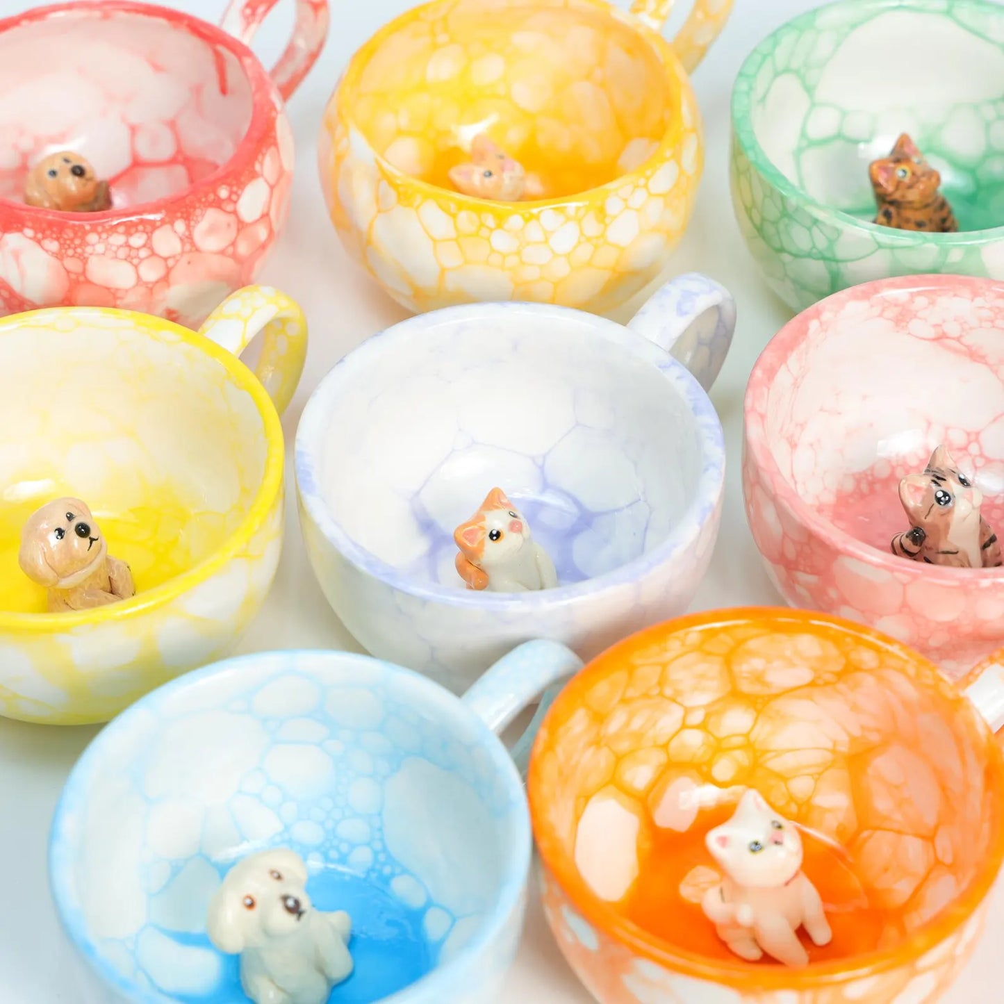 Handmade Custom Pet Bubble Mug