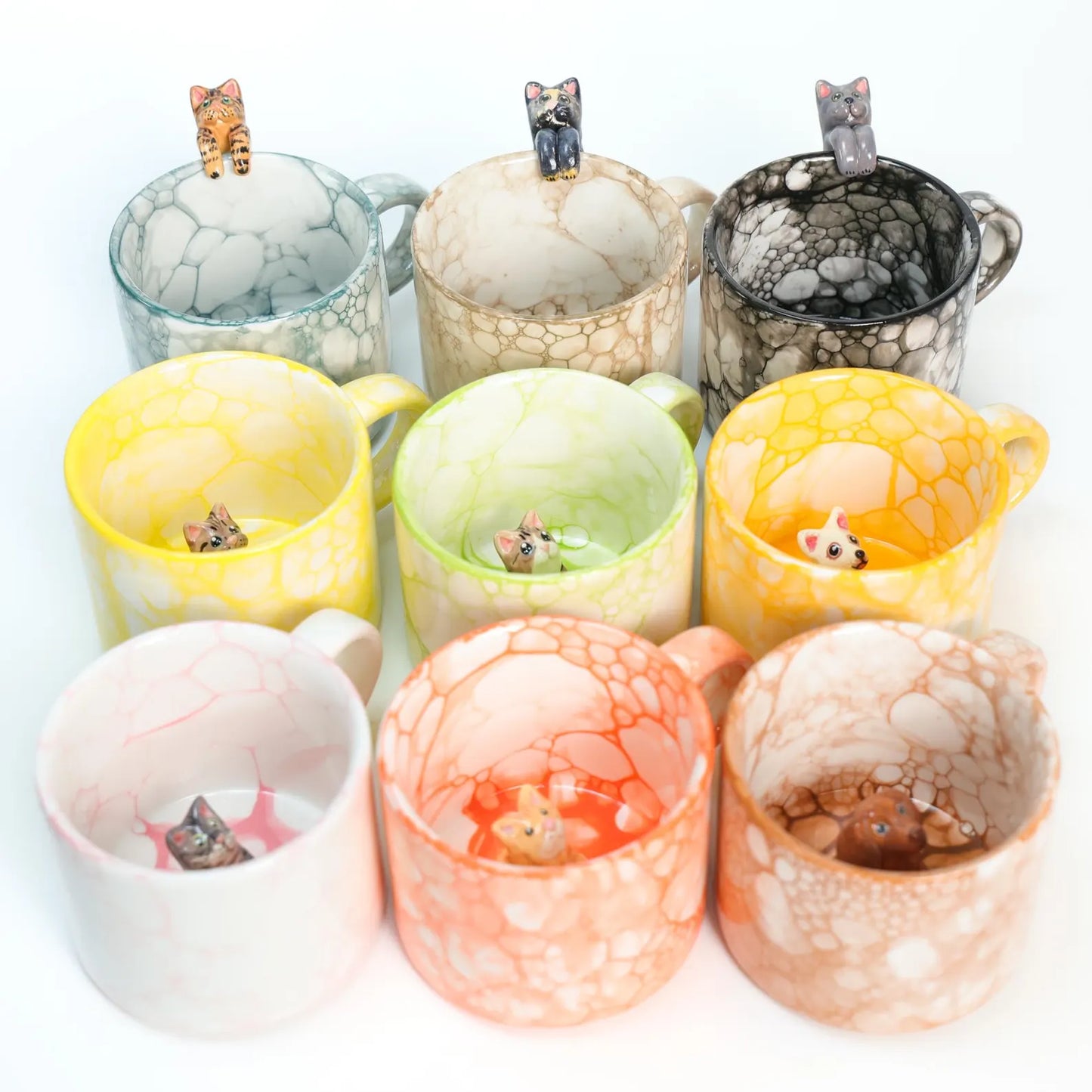 Handmade Custom Pet Bubble Mug