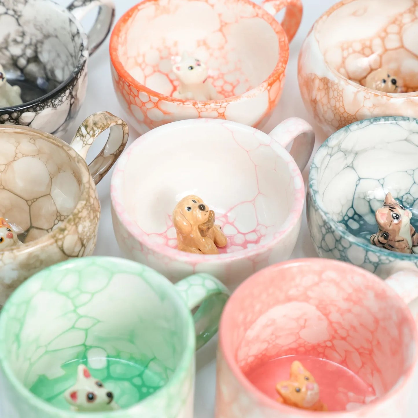 Handmade Custom Pet Bubble Mug