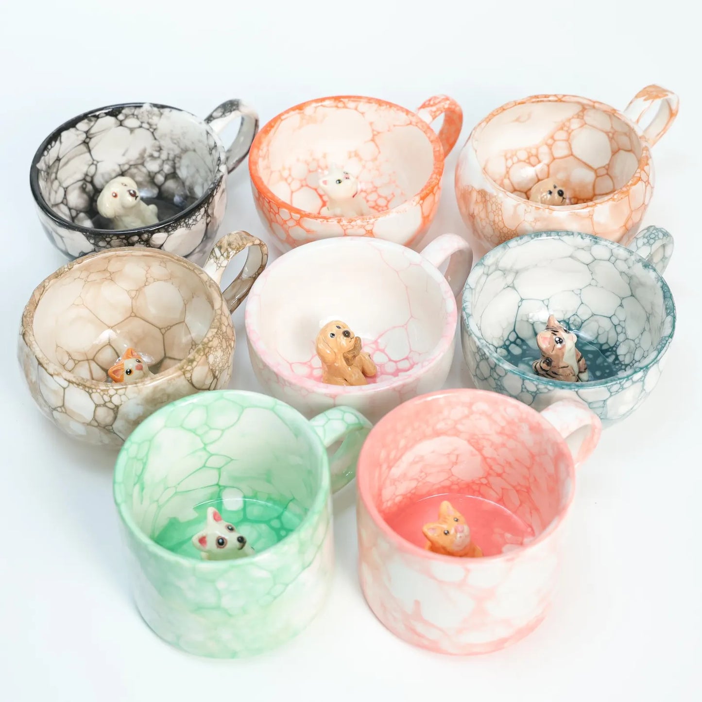 Handmade Custom Pet Bubble Mug