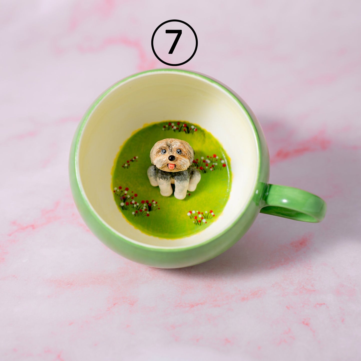 Pet Handmade Cat Mug Cappucino Mug - birthday gift - dog figure - cute cat - coffee lover - latte macchiato - hot chocolate mug - dog lover