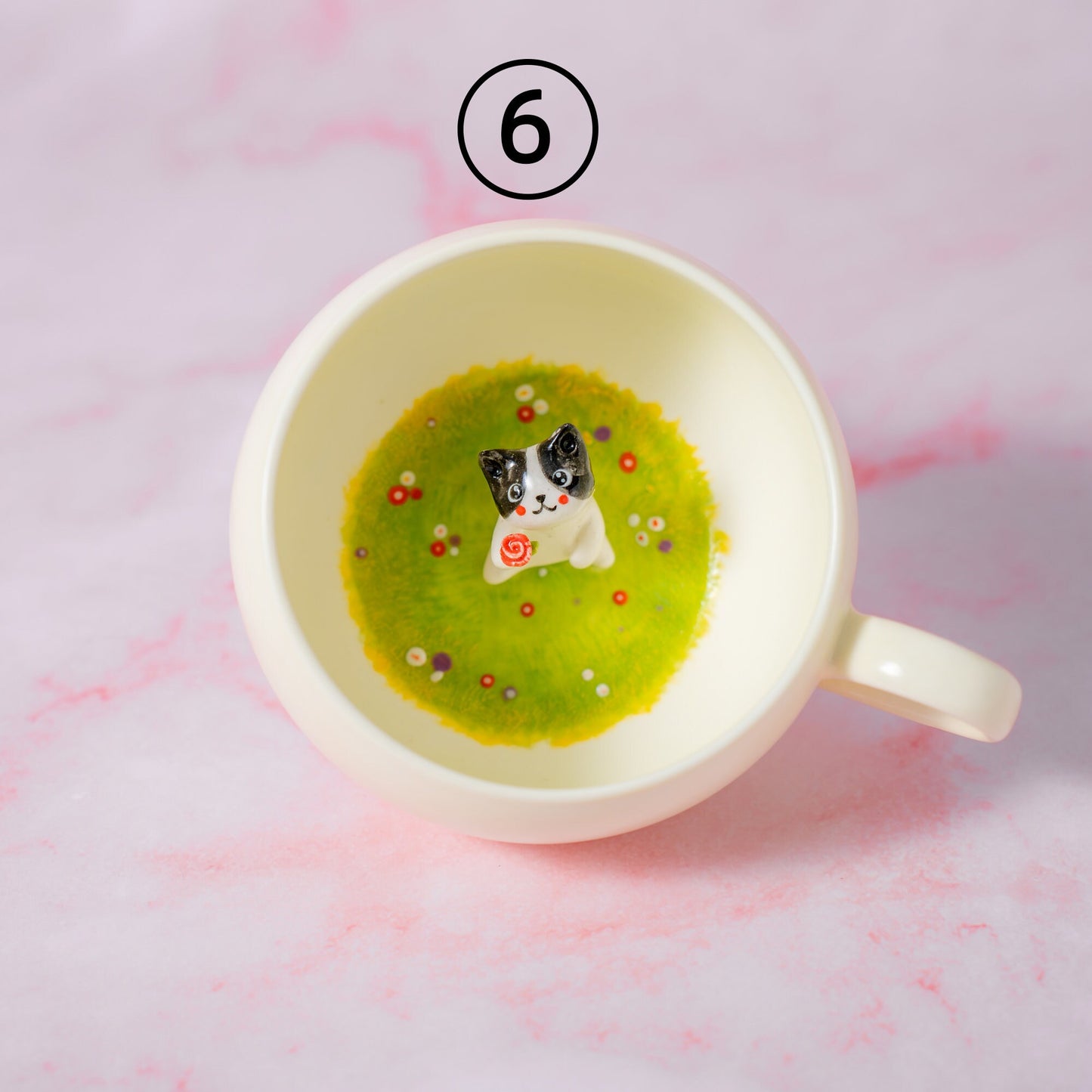 Pet Handmade Cat Mug Cappucino Mug - birthday gift - dog figure - cute cat - coffee lover - latte macchiato - hot chocolate mug - dog lover