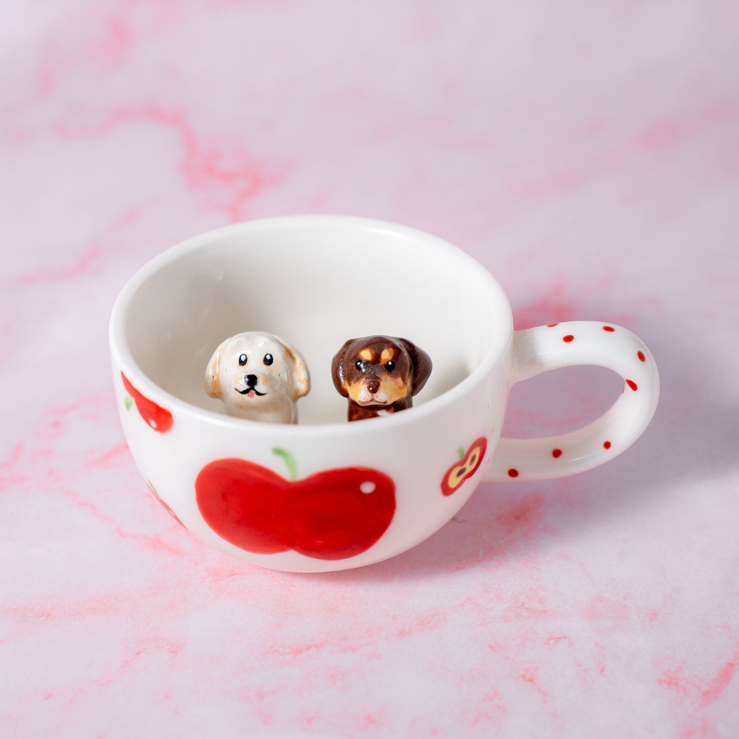 Custom Pet Mug Handmade Ceramic Coffee Mug Personalized Cat Mug Birthday Gift for Pet Owner Family Unique Dog Mug Send us your pet’s photo