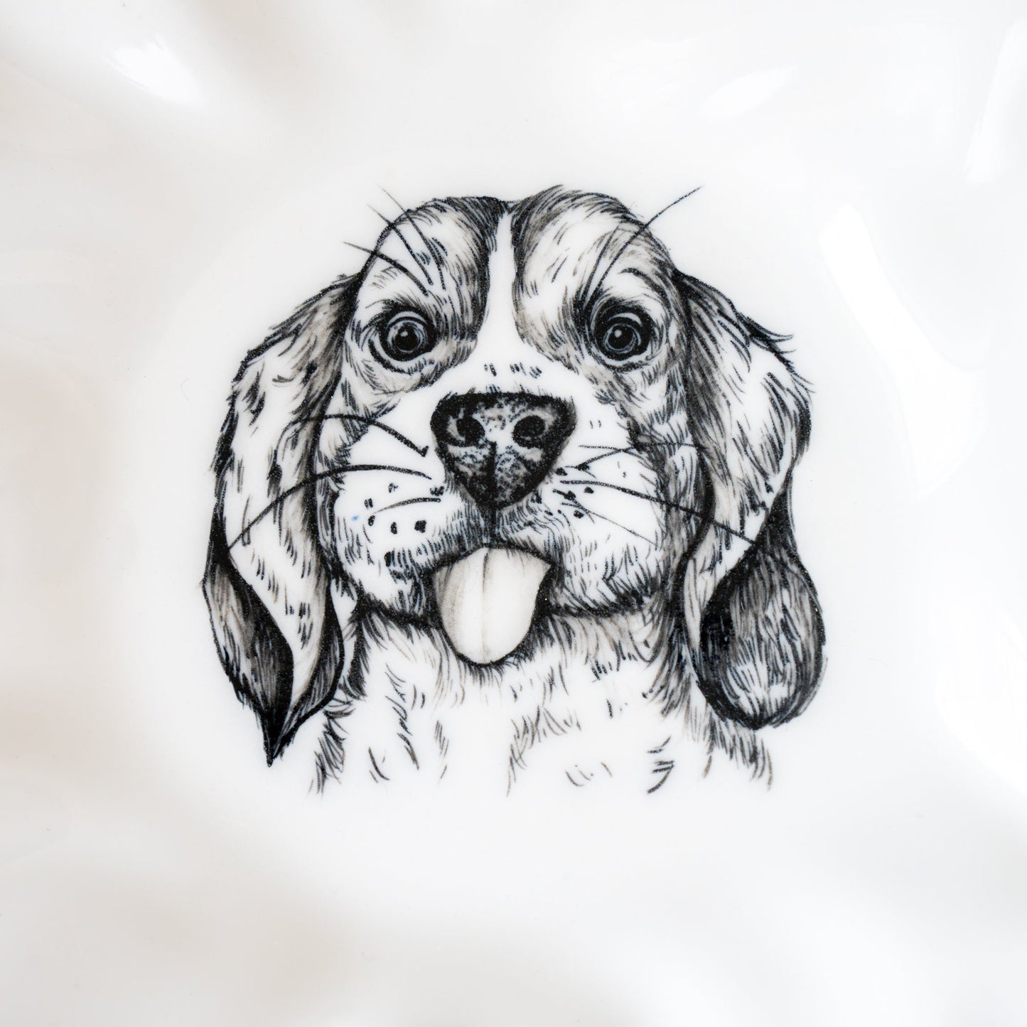 Personalized Dog Plate Dog Feeding Dish Hand Painted Customized Ring Holder Special Occasion Plate Gift for Dog Mom great hostess gift