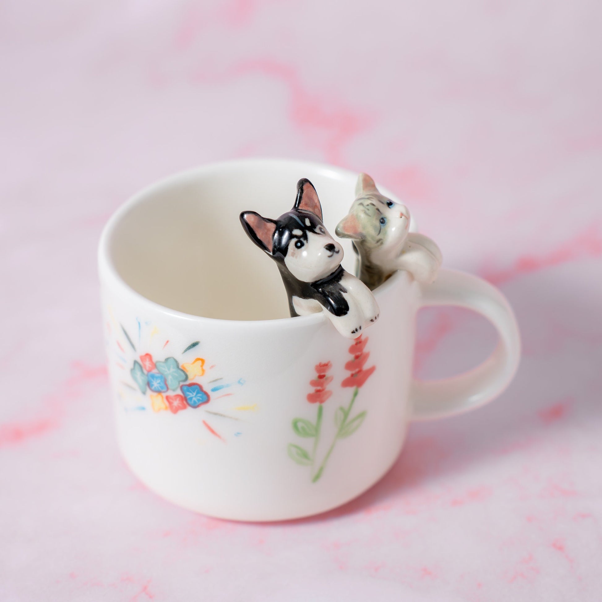 Custom Pet Mug Handmade Ceramic Coffee Mug Personalized Cat Mug Birthday Gift for Pet Owner Family Unique Dog Mug Send us your pet’s photo