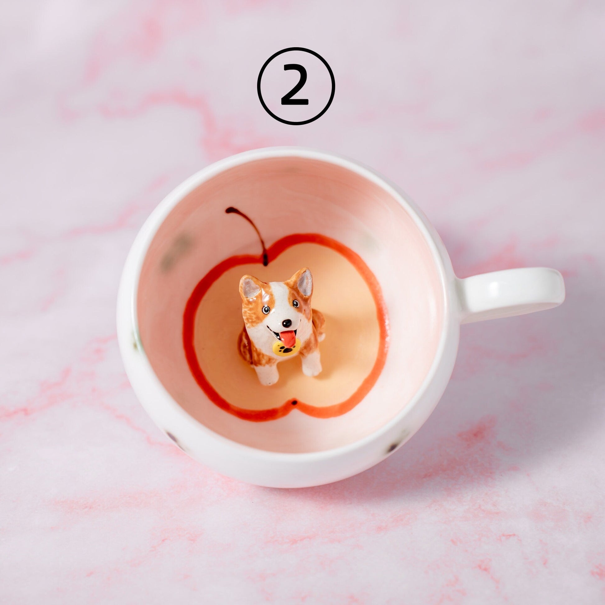 Pet Handmade Cat Mug Cappucino Mug - birthday gift - dog figure - cute cat - coffee lover - latte macchiato - hot chocolate mug - dog lover